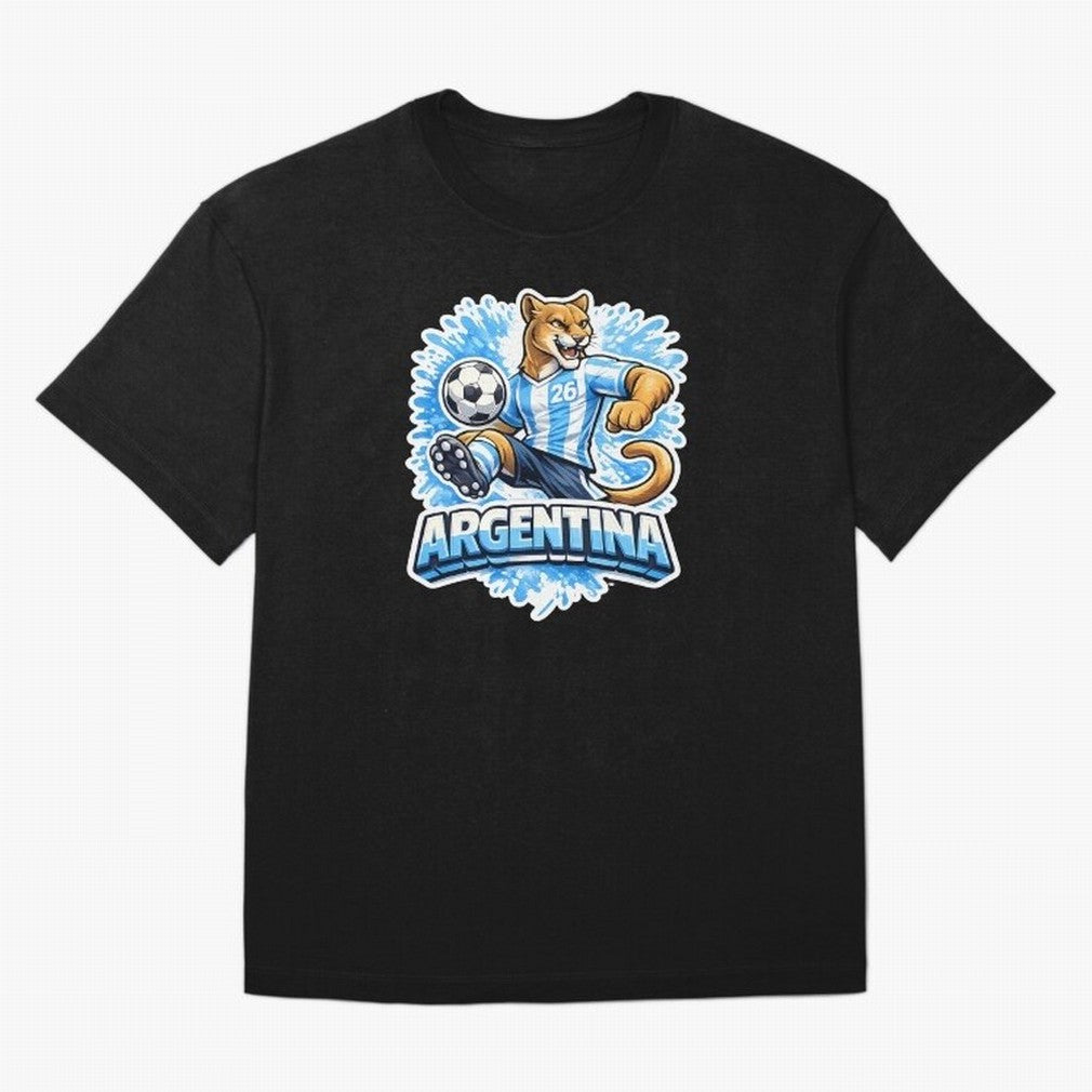 Argentina Soccer Mascot - Albiceleste Edition Essential T-Shirt Fuel Match Day Hype around FIFA World Cup 2026 Group Stage, Mbappe, France and Portugal, Game Day Rituals, Football Legends, Country Pride and the Road to the Final; Perfect for