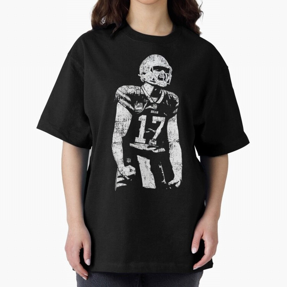 American Football Nfl 2024 Buffalo B - sultan desain 32 Oversized T-Shirt Honor Football Greatness during Global Football Passion for FIFA World Cup 2026 USA Canada Mexico, Celebrating Messi, CR7 and Mbappe, Portugal, Spain and Germany, Sports