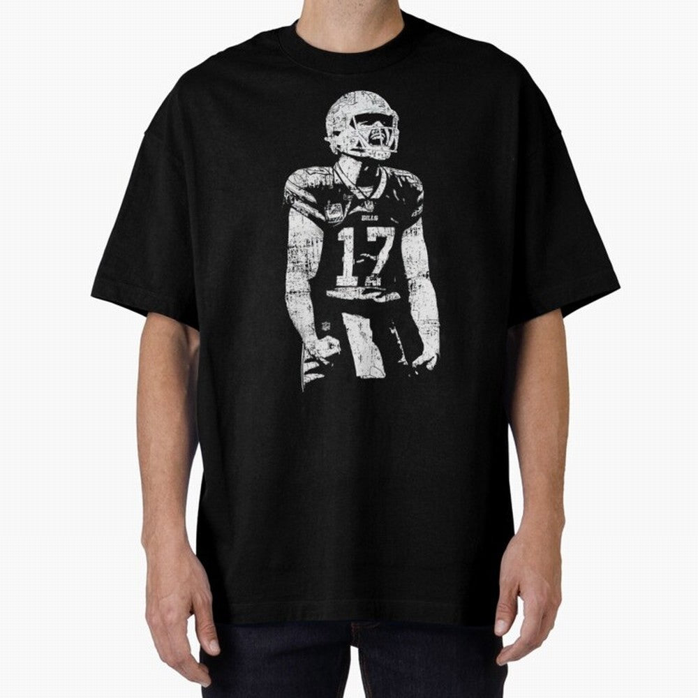 American Football Nfl 2024 Buffalo B - sultan desain 32 Oversized T-Shirt Honor Football Greatness during Global Football Passion for FIFA World Cup 2026 USA Canada Mexico, Celebrating Messi, CR7 and Mbappe, Portugal, Spain and Germany, Sports