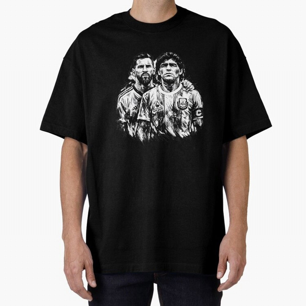 Messi & Maradona ¨C Eternal Legacy Classic T-Shirt Support the Legends of FIFA World Cup 2026 with CR7, Portugal Energy, Supporter Pride, Iconic Celebrations, Legendary Names and Global Match Day Energy; Made for Collectors Who Enjoy Iconic