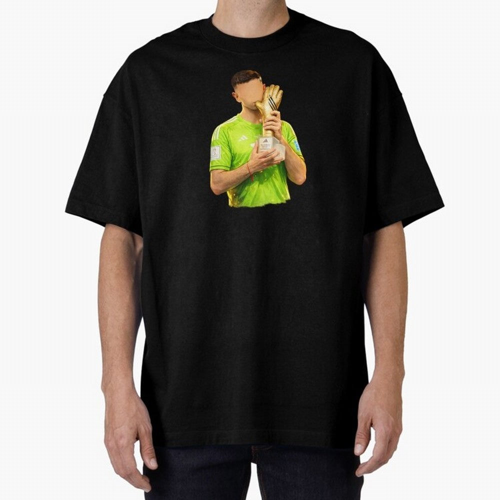 Dibu Martinez Classic T-Shirt Support Iconic Players in the FIFA World Cup 2026 USA Canada Mexico Journey through Mbappe and Neymar Highlights, England and Germany Pride, Retro Football Energy, Iconic Rivalries, Trophy Chase Drama and Stadium