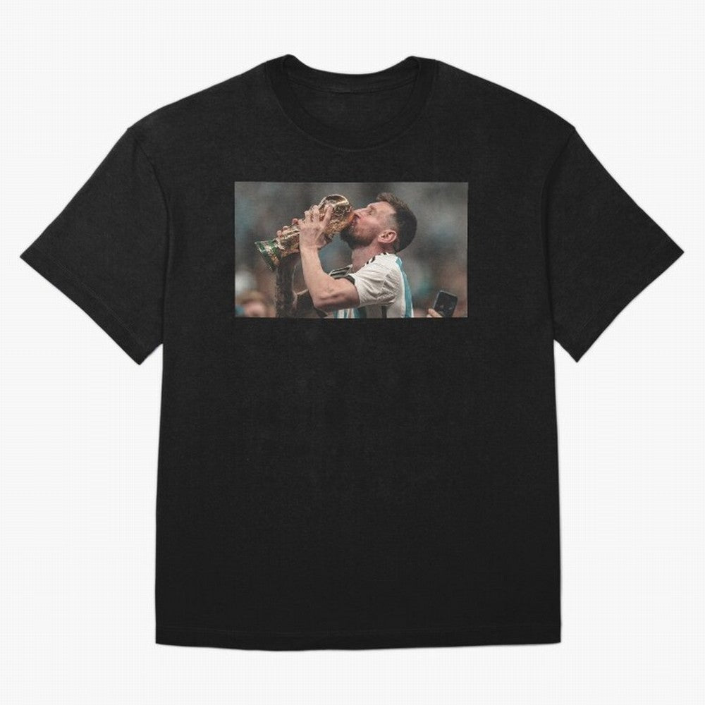MESSI WITH THE WORLD CUP Classic T-Shirt Mark FIFA World Cup 2026 USA Canada Mexico for Fans of Neymar and England, France and Netherlands, Bringing Football Passion, Legendary Performances, Festival Vibes and Supporter Community; Made for Die Hard