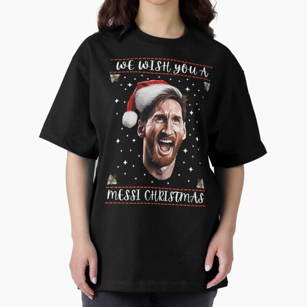Messi Christmas Funny Football Holiday Classic T-Shirt Turn Every Weekend Toward FIFA World Cup 2026 Group Stage for Fans of Neymar, Haaland and Cristiano Ronaldo and England, Bringing Champion Mindset, Group Stage Buzz, Knockout Tension and