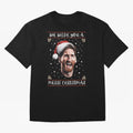 Messi Christmas Funny Football Holiday Classic T-Shirt Turn Every Weekend Toward FIFA World Cup 2026 Group Stage for Fans of Neymar, Haaland and Cristiano Ronaldo and England, Bringing Champion Mindset, Group Stage Buzz, Knockout Tension and