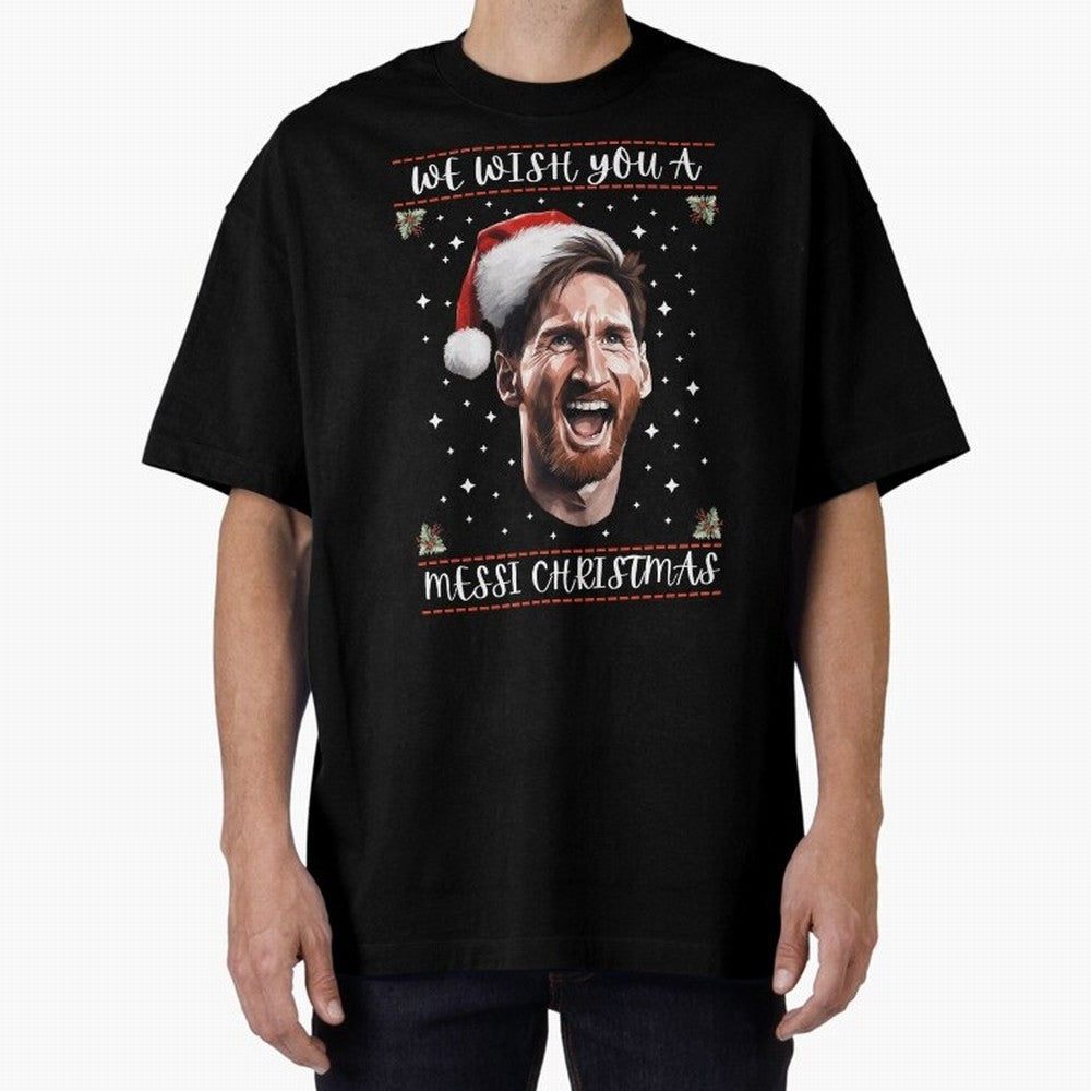 Messi Christmas Funny Football Holiday Classic T-Shirt Turn Every Weekend Toward FIFA World Cup 2026 Group Stage for Fans of Neymar, Haaland and Cristiano Ronaldo and England, Bringing Champion Mindset, Group Stage Buzz, Knockout Tension and