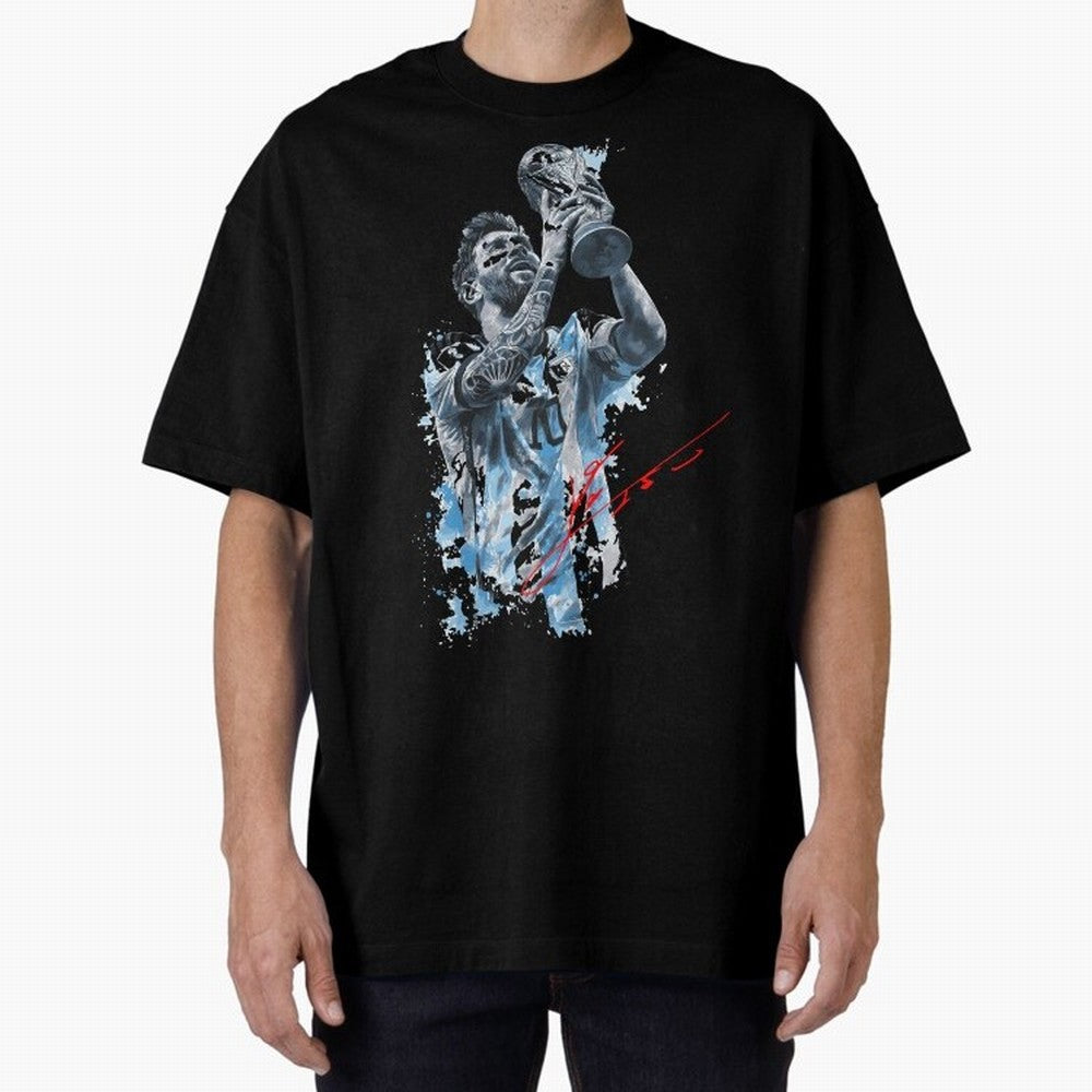 Leo Messi design Essential T-Shirt Experience the Global Stage of FIFA World Cup 2026 USA Canada Mexico Spirit, Filled with Spain and Netherlands, Messi and Cristiano Ronaldo, Supporter Pride, Iconic Celebrations, Legendary Names and Global Match