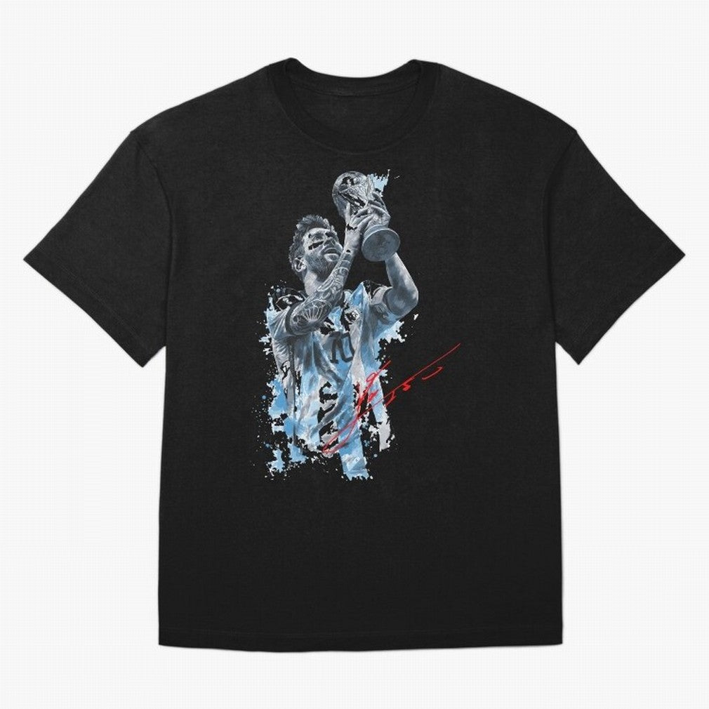 Leo Messi design Essential T-Shirt Experience the Global Stage of FIFA World Cup 2026 USA Canada Mexico Spirit, Filled with Spain and Netherlands, Messi and Cristiano Ronaldo, Supporter Pride, Iconic Celebrations, Legendary Names and Global Match