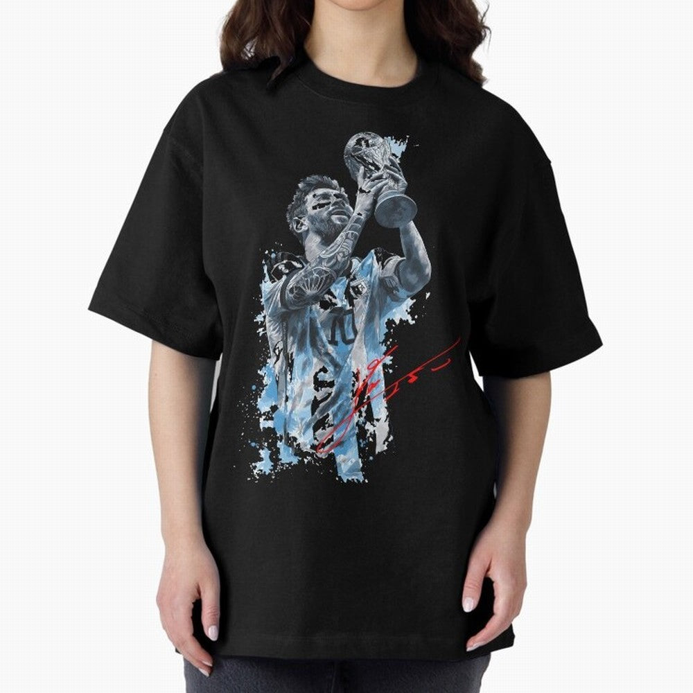 Leo Messi design Essential T-Shirt Experience the Global Stage of FIFA World Cup 2026 USA Canada Mexico Spirit, Filled with Spain and Netherlands, Messi and Cristiano Ronaldo, Supporter Pride, Iconic Celebrations, Legendary Names and Global Match
