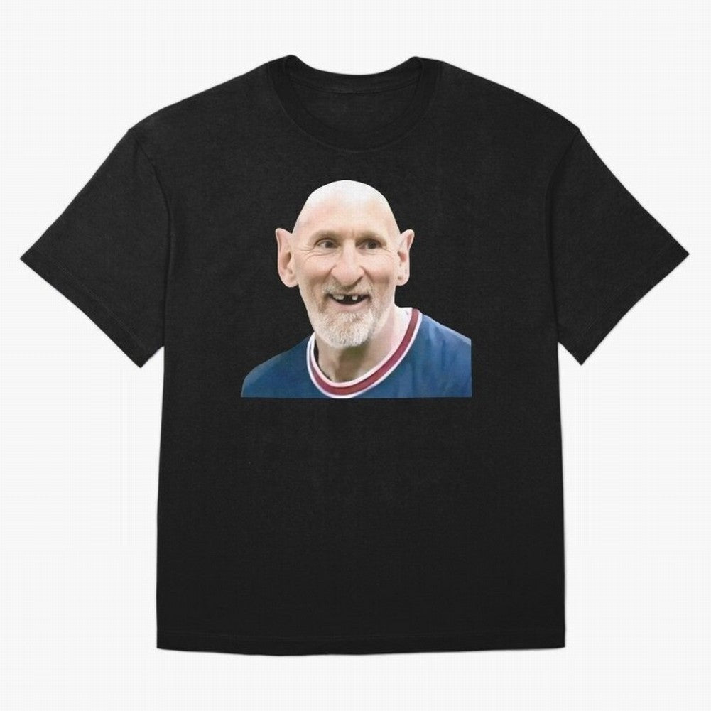 Old and Bald Messi Football Meme Oversized T-Shirt Celebrate Football Heritage in Match Day Hype around FIFA World Cup 2026 USA Canada Mexico, CR7 and Messi, Brazil, Match Day Excitement, Supporter Culture, Golden Goals and Global Football Passion;