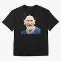 Old and Bald Messi Football Meme Oversized T-Shirt Celebrate Football Heritage in Match Day Hype around FIFA World Cup 2026 USA Canada Mexico, CR7 and Messi, Brazil, Match Day Excitement, Supporter Culture, Golden Goals and Global Football Passion;