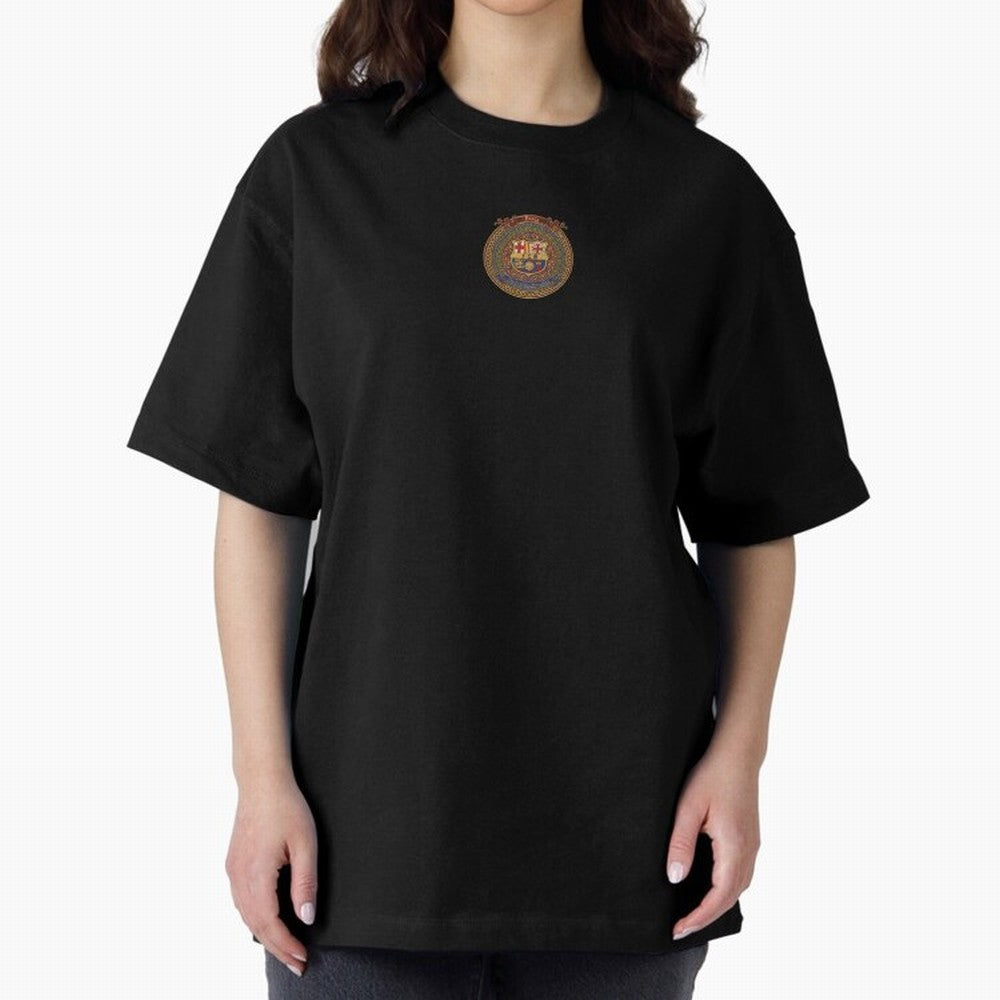 The Banner of the Free Region Oversized T-Shirt Bring Stadium Energy to FIFA World Cup 2026 USA Canada Mexico Capturing Mbappe, Spain Energy, Football Festival Excitement, Trophy Ambitions, Country Rivalries and Star Player Buzz; Ideal for Fans Who