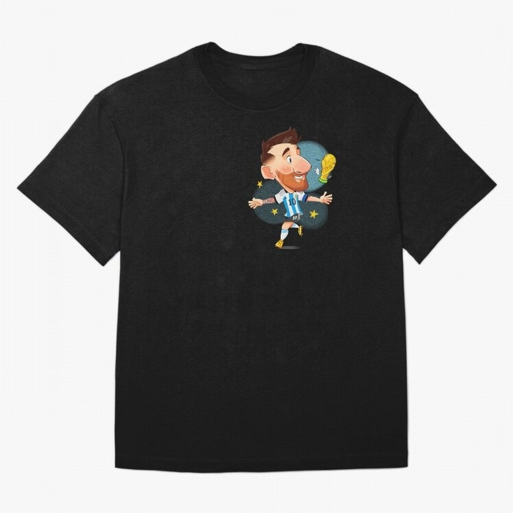 Messi GOAT Oversized T-Shirt Share the Excitement of FIFA World Cup 2026 USA Canada Mexico Spirit, Built around England and Germany, Cristiano Ronaldo, Goal Celebration Energy, Supporter Heritage, Football Icons and Worldwide Tournament Joy; Made