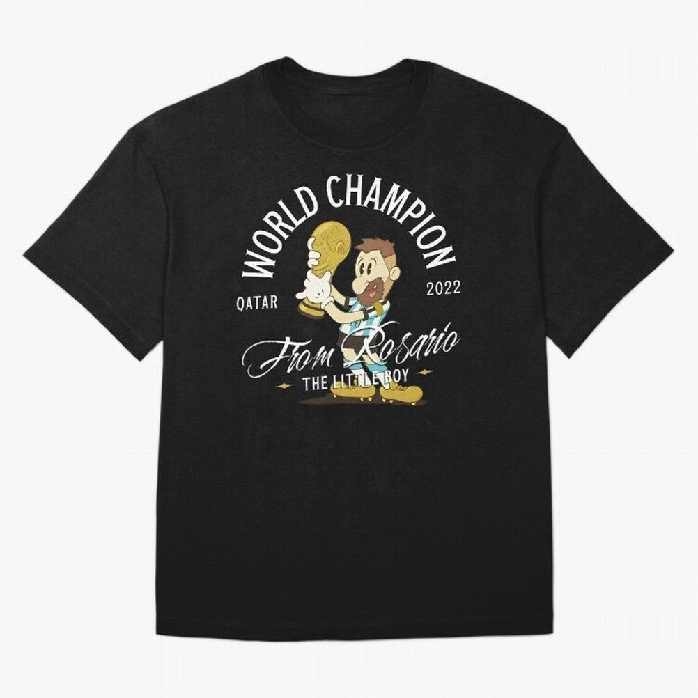 The little boy from Rosario Oversized T-Shirt Build Match Day Hype around FIFA World Cup 2026 Group Stage, CR7 and Messi, Germany, Global Supporter Spirit, Legendary Goals, National Colors and Tournament Celebration; Built for Supporters Chasing