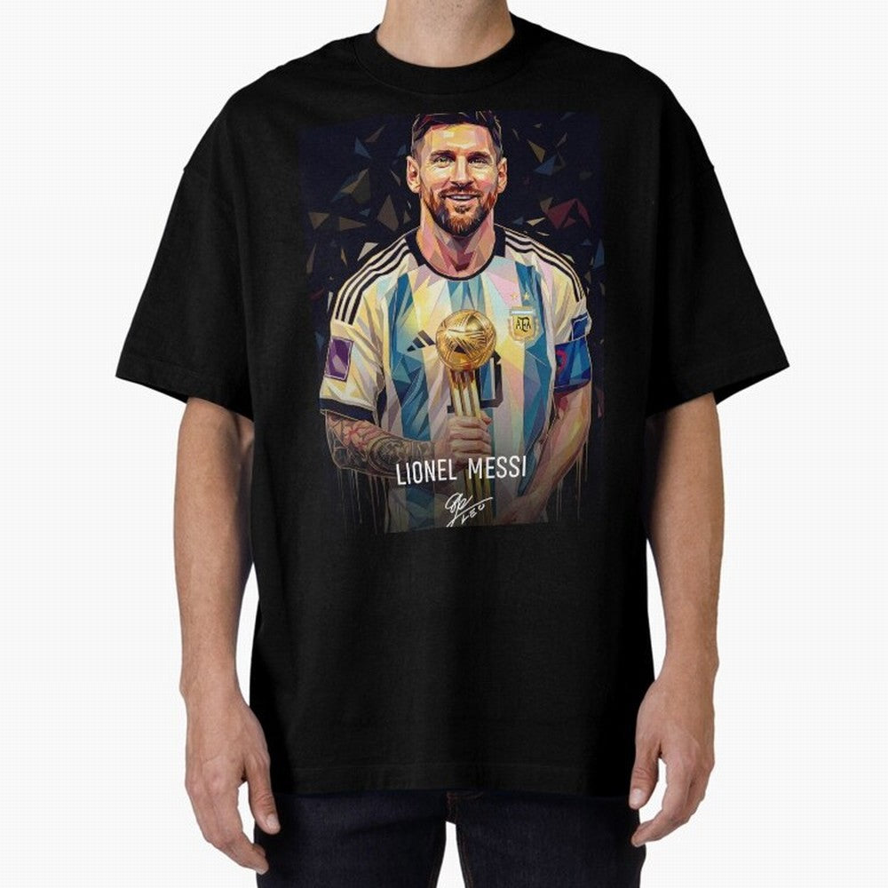 Leonie Messi M10 Football Soccer Player Champion Trophy Glory Classic T-Shirt Show Match Day Excitement for Global Football Passion for FIFA World Cup 2026, Made for CR7, Argentina, France and Brazil, Match Day Excitement, Supporter Culture, Golden