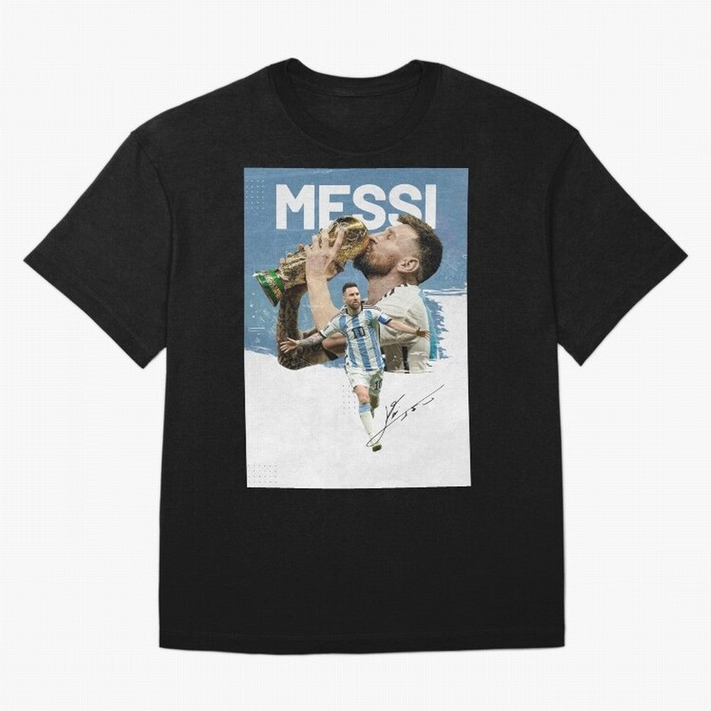 Messi Oversized T-Shirt Celebrate the Next Chapter of FIFA World Cup 2026 USA Canada Mexico for Fans of Cristiano Ronaldo and England, France and Netherlands, Bringing Champion Mindset, Group Stage Buzz, Knockout Tension and Passionate Fan Culture;