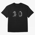 The Astral Ten ¨C Football Legend Design Oversized T-Shirt Show Your Tournament Heart for the FIFA World Cup 2026 Journey through Messi, CR7 and Mbappe Highlights, Brazil, Portugal and Argentina Pride, Worldwide Fan Energy, Dramatic Goals, Stadium