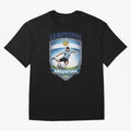 Argentina Vintage Soccer Badge - Campeones 3 Stars Essential T-Shirt Share Match Day Hype around FIFA World Cup 2026 USA Canada Mexico, Mbappe and Neymar, Portugal, Spain and Germany, Game Day Rituals, Football Legends, Country Pride and the Road