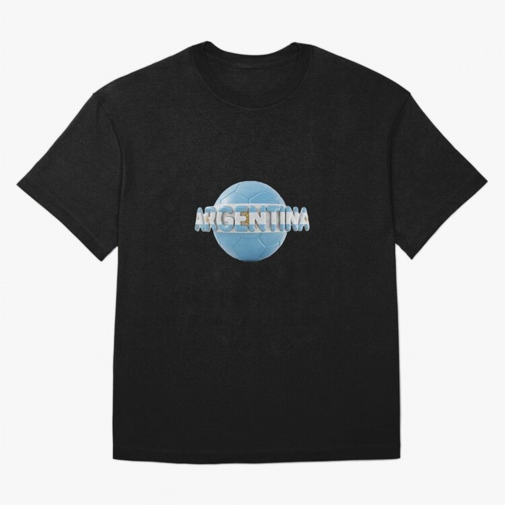 Argentina Soccer World Cup Oversized T-Shirt Make Game Day About FIFA World Cup 2026 USA Canada Mexico with Cristiano Ronaldo, Netherlands Energy, Game Day Rituals, Football Legends, Country Pride and the Road to the Final; Ideal for Fans Who