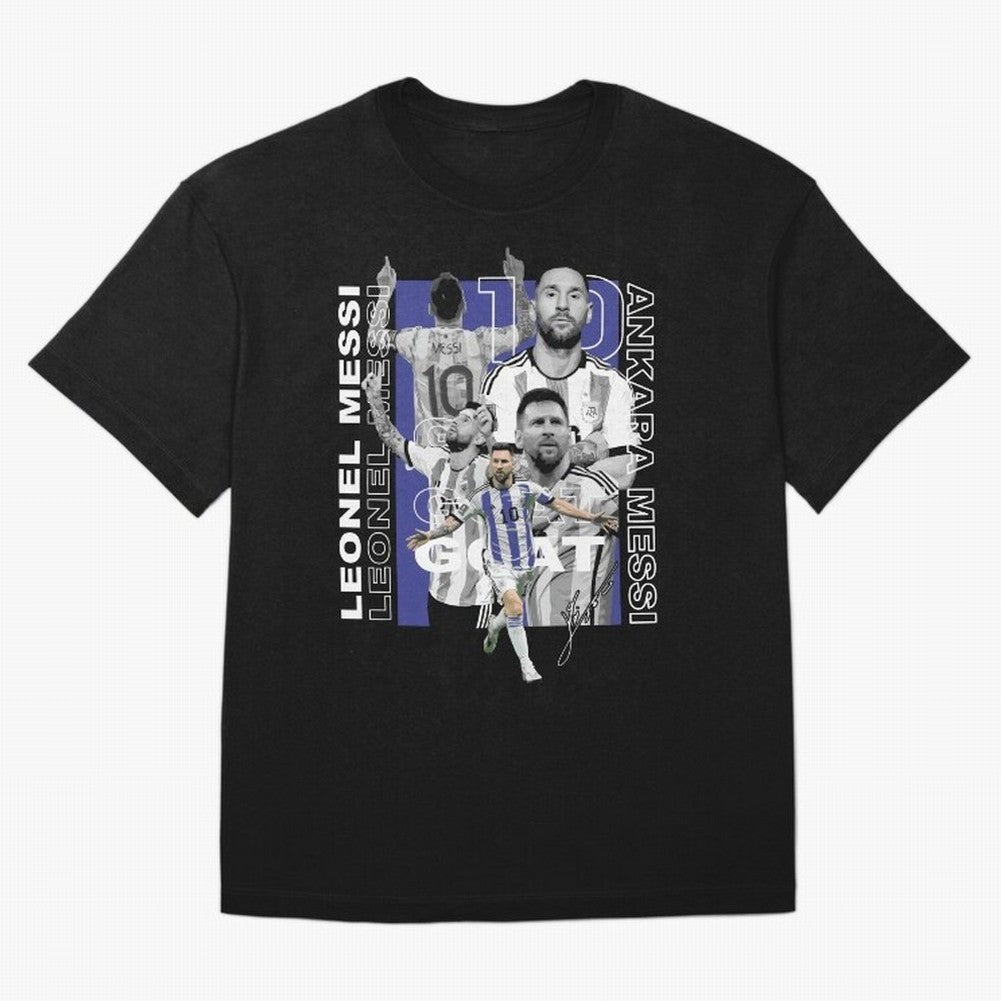Ankara Messi 10 Design Essential T-Shirt Feel the Trophy Chase of FIFA World Cup 2026 USA Canada Mexico Spirit, Inspired by Brazil, CR7 and Messi, Football Passion, Legendary Performances, Festival Vibes and Supporter Community; Made for Die Hard