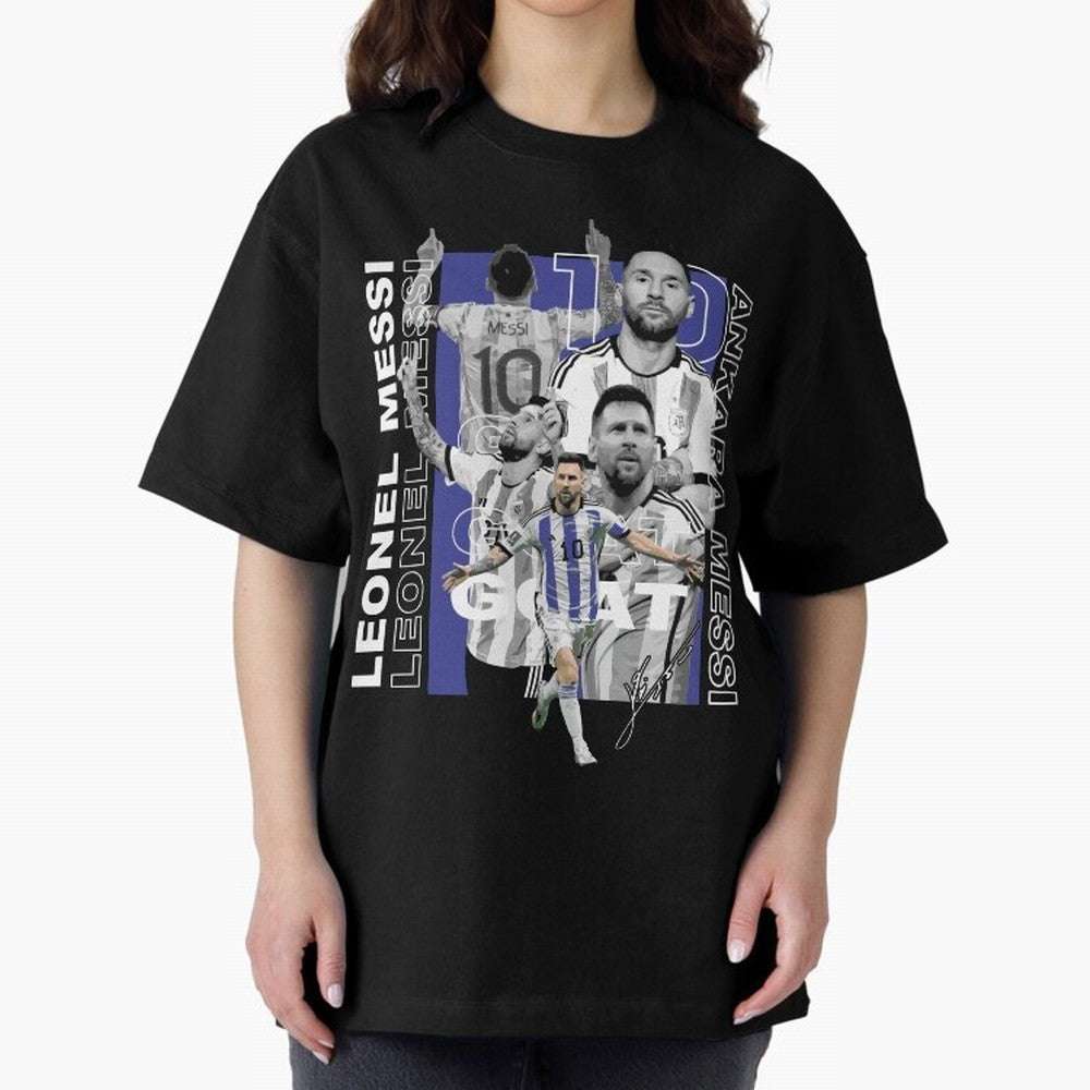 Ankara Messi 10 Design Essential T-Shirt Feel the Trophy Chase of FIFA World Cup 2026 USA Canada Mexico Spirit, Inspired by Brazil, CR7 and Messi, Football Passion, Legendary Performances, Festival Vibes and Supporter Community; Made for Die Hard