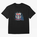 FCB Minimalist - Football Fan Design Oversized T-Shirt Show Support during FIFA World Cup 2026 Group Stage for Fans of Messi, Neymar and Mbappe and Brazil, Bringing Championship Spirit, Famous Goals, Roaring Crowds and International Football Unity;