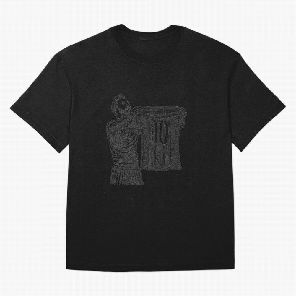 Messi, Barcelona, Bernabeu, Classic Football Moment Oversized T-Shirt Show Your Love for FIFA World Cup 2026 USA Canada Mexico for Fans of Cristiano Ronaldo, Haaland and CR7 and Portugal, Bringing Worldwide Fan Energy, Dramatic Goals, Stadium