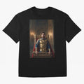 Messi the King 1 Oversized T-Shirt Bring International Match Energy to Global Football Passion for FIFA World Cup 2026, Driven by Haaland and Mbappe, Brazil, Portugal and Argentina, Fan Favorite Moments, National Team Passion, Big Match Drama and
