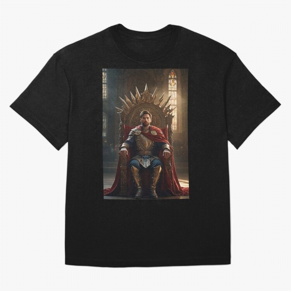 Messi the king Classic T-Shirt Bring Global Tournament Vibes to FIFA World Cup 2026 for Fans of CR7 and Spain, Bringing Goal Celebration Energy, Supporter Heritage, Football Icons and Worldwide Tournament Joy; Perfect for People Who Love Argentina,