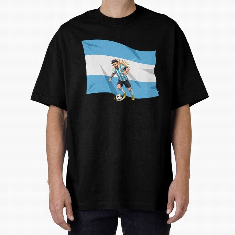 ARGENTINA-MESSI Classic T-Shirt Live for the Drama of FIFA World Cup 2026 Built around Messi, Neymar and Mbappe, Brazil Energy, Football Passion, Legendary Performances, Festival Vibes and Supporter Community; Great for Watch Parties, Sports Bars,