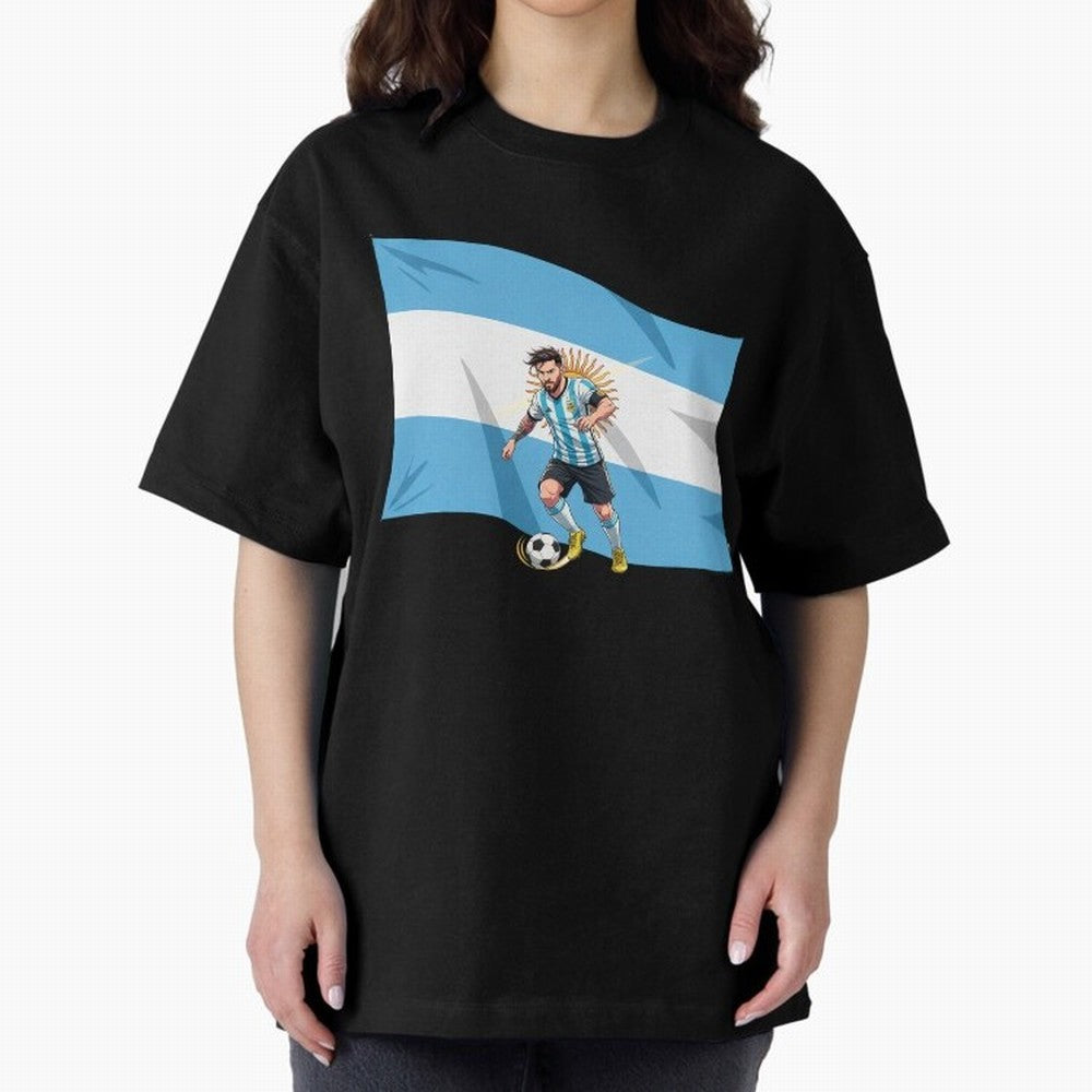 ARGENTINA-MESSI Classic T-Shirt Live for the Drama of FIFA World Cup 2026 Built around Messi, Neymar and Mbappe, Brazil Energy, Football Passion, Legendary Performances, Festival Vibes and Supporter Community; Great for Watch Parties, Sports Bars,
