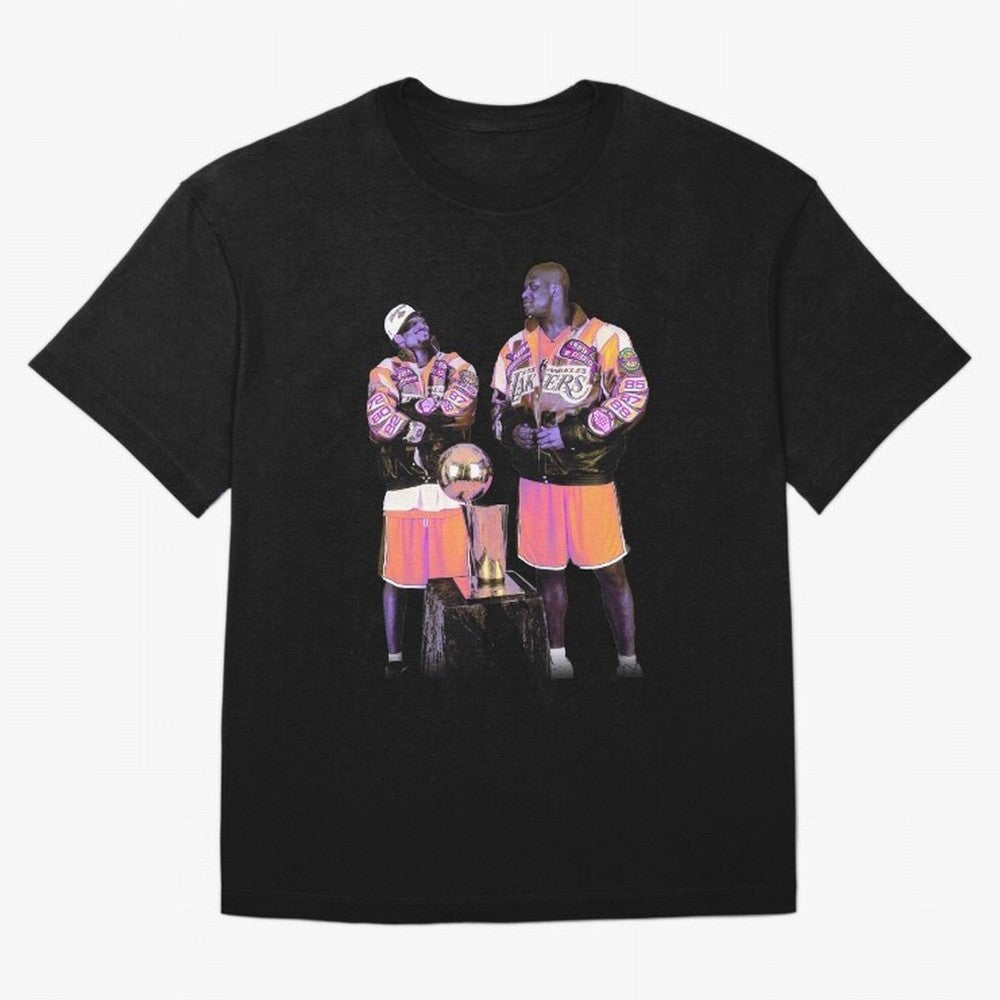 kobe Shaq Oversized T-Shirt Oversized T-Shirt Follow Every Goal of FIFA World Cup 2026 USA Canada Mexico for Fans of Neymar and Spain, Bringing Retro Football Energy, Iconic Rivalries, Trophy Chase Drama and Stadium Atmosphere; Great for Watch