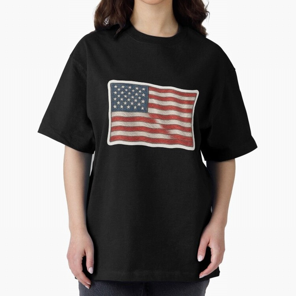 United States Flag USA Patriotic Stars and Stripes Art Classic T-Shirt Back the Journey through FIFA World Cup 2026 Spirit, Centered on Brazil, Portugal and Argentina, Messi, Championship Spirit, Famous Goals, Roaring Crowds and International