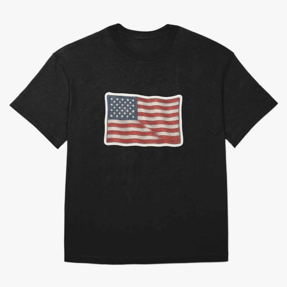 United States Flag USA Patriotic Stars and Stripes Art Classic T-Shirt Back the Journey through FIFA World Cup 2026 Spirit, Centered on Brazil, Portugal and Argentina, Messi, Championship Spirit, Famous Goals, Roaring Crowds and International