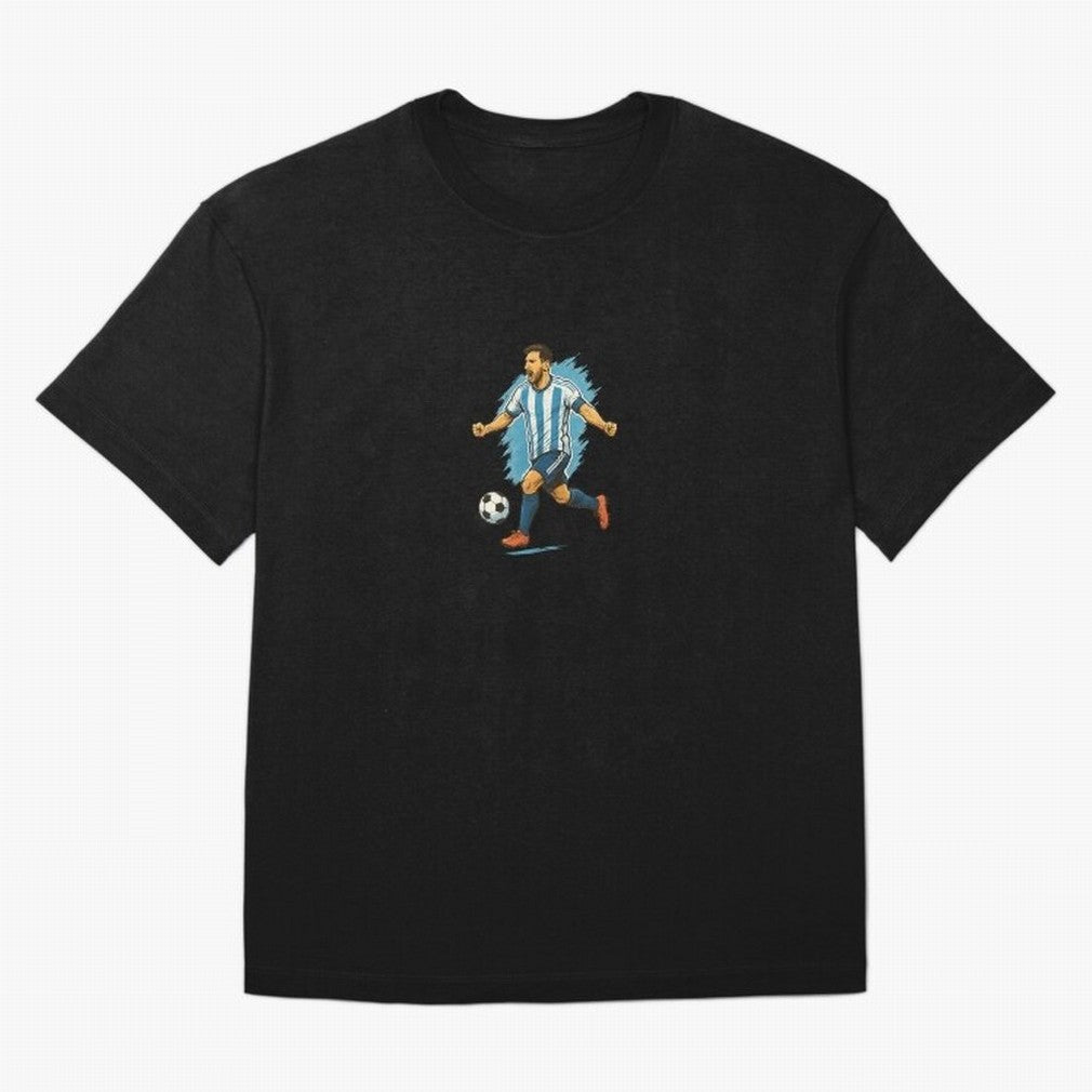 Dynamic Soccer Player Illustration ¨C High-Energy Football Art Classic T-Shirt Get Ready for the FIFA World Cup 2026 Group Stage Journey through Cristiano Ronaldo, Haaland and CR7 Highlights, France Pride, Vintage Soccer Flavor, Modern Football