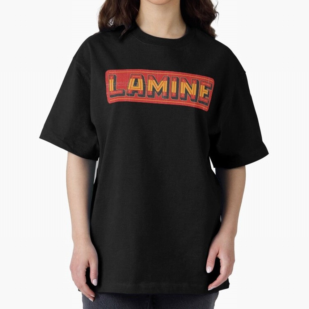 Lamine Football Oversized T-Shirt Fuel Your Fan Pride for Match Day Hype around FIFA World Cup 2026, Haaland and Mbappe, England and Germany, Football Festival Excitement, Trophy Ambitions, Country Rivalries and Star Player Buzz; Built for