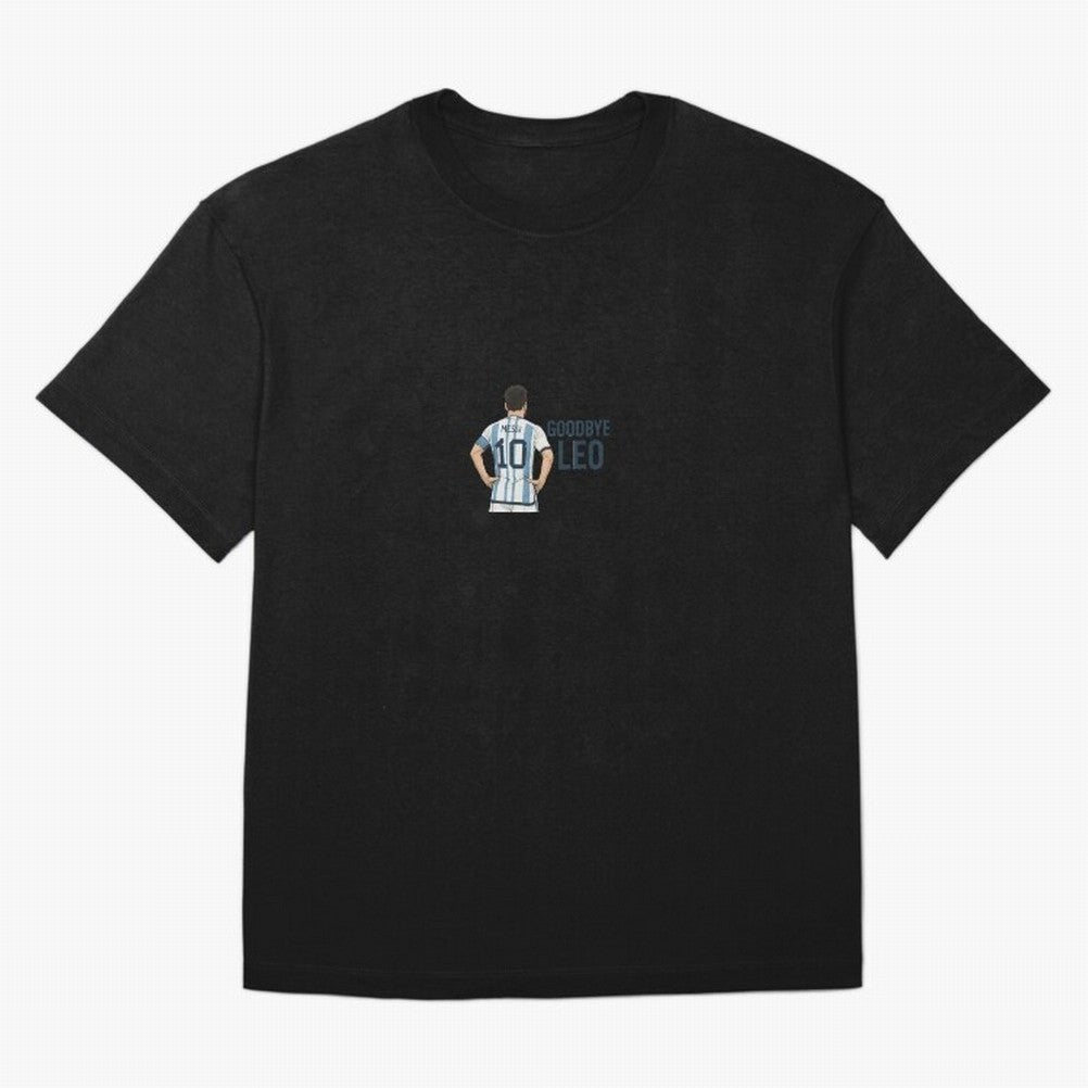 Goodbye Leo ¨C Messi Tribute Design Classic T-Shirt Show Passion for the Stars of FIFA World Cup 2026 for Fans of Neymar and Brazil, Bringing Championship Spirit, Famous Goals, Roaring Crowds and International Football Unity; Great for Supporters