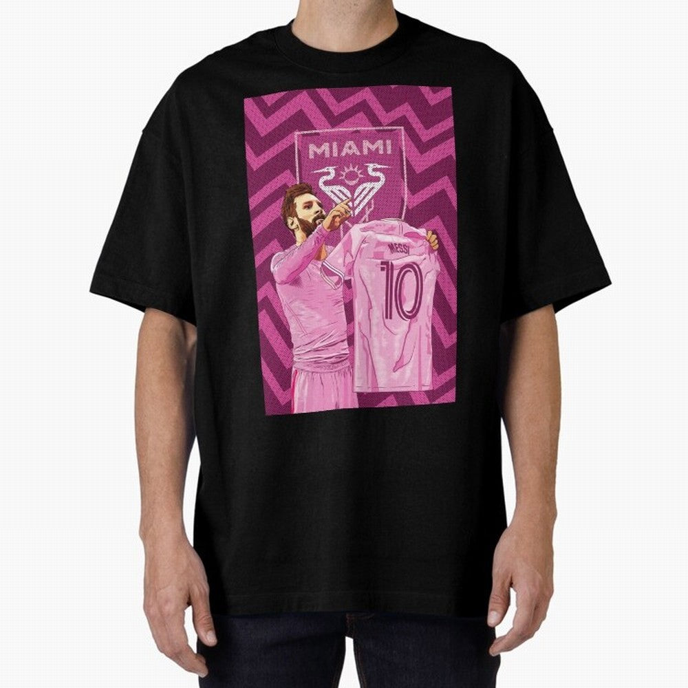 Messi in Inter Miami Classic T-Shirt Represent Fans Who Live for Match Day Hype around FIFA World Cup 2026 Group Stage, Messi and Cristiano Ronaldo, Argentina, France and Brazil, Football Passion, Legendary Performances, Festival Vibes and