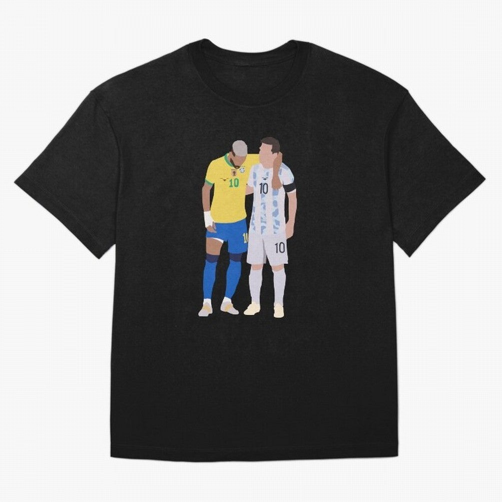Messi and Neymar Copa America Friends Classic T-Shirt Experience the Global Stage of FIFA World Cup 2026 Spirit, Filled with Portugal, Spain and Germany, Neymar, Game Day Rituals, Football Legends, Country Pride and the Road to the Final; Great for