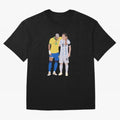 Messi and Neymar Copa America Friends Classic T-Shirt Experience the Global Stage of FIFA World Cup 2026 Spirit, Filled with Portugal, Spain and Germany, Neymar, Game Day Rituals, Football Legends, Country Pride and the Road to the Final; Great for