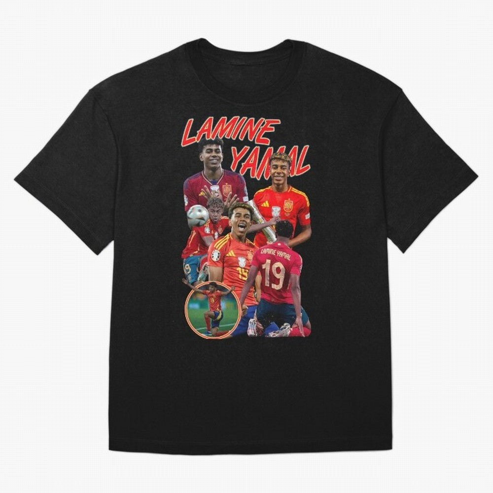 Lamine Yamal - Wonderkid Classic T-Shirt Represent Match Day Hype around FIFA World Cup 2026, Neymar, Portugal, Champion Mindset, Group Stage Buzz, Knockout Tension and Passionate Fan Culture; Ideal for Passionate Fans Who Love Underdog Stories,