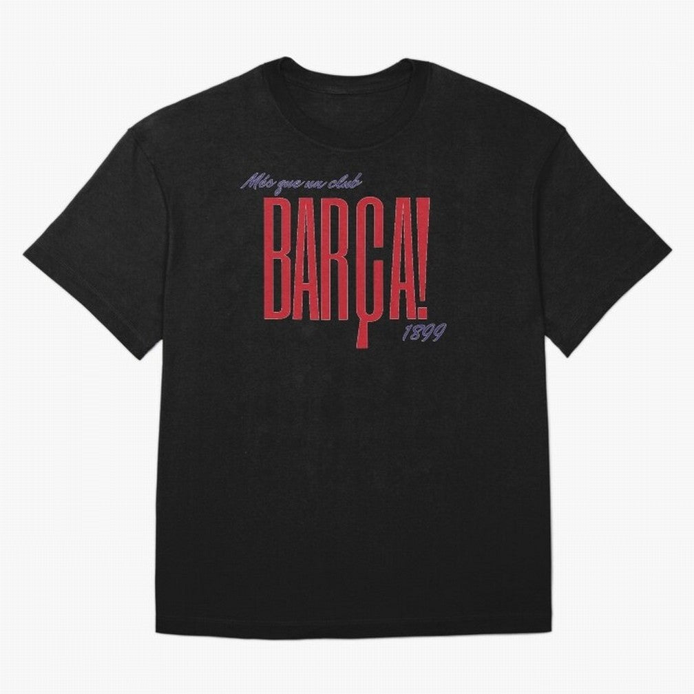 Barca Mes que un club 1899 Oversized T-Shirt Show Love for Legendary Goals in FIFA World Cup 2026 USA Canada Mexico Featuring Messi, England and Germany Energy, Football Passion, Legendary Performances, Festival Vibes and Supporter Community; Ideal