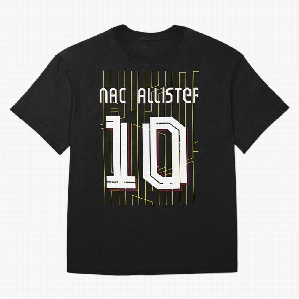 Alexis Mac Allister 10 Liverpool Home Jersey 24/25 Classic T-Shirt Carry National Pride through FIFA World Cup 2026 USA Canada Mexico Inspired by Haaland, Argentina, France and Brazil Energy, Retro Football Energy, Iconic Rivalries, Trophy Chase