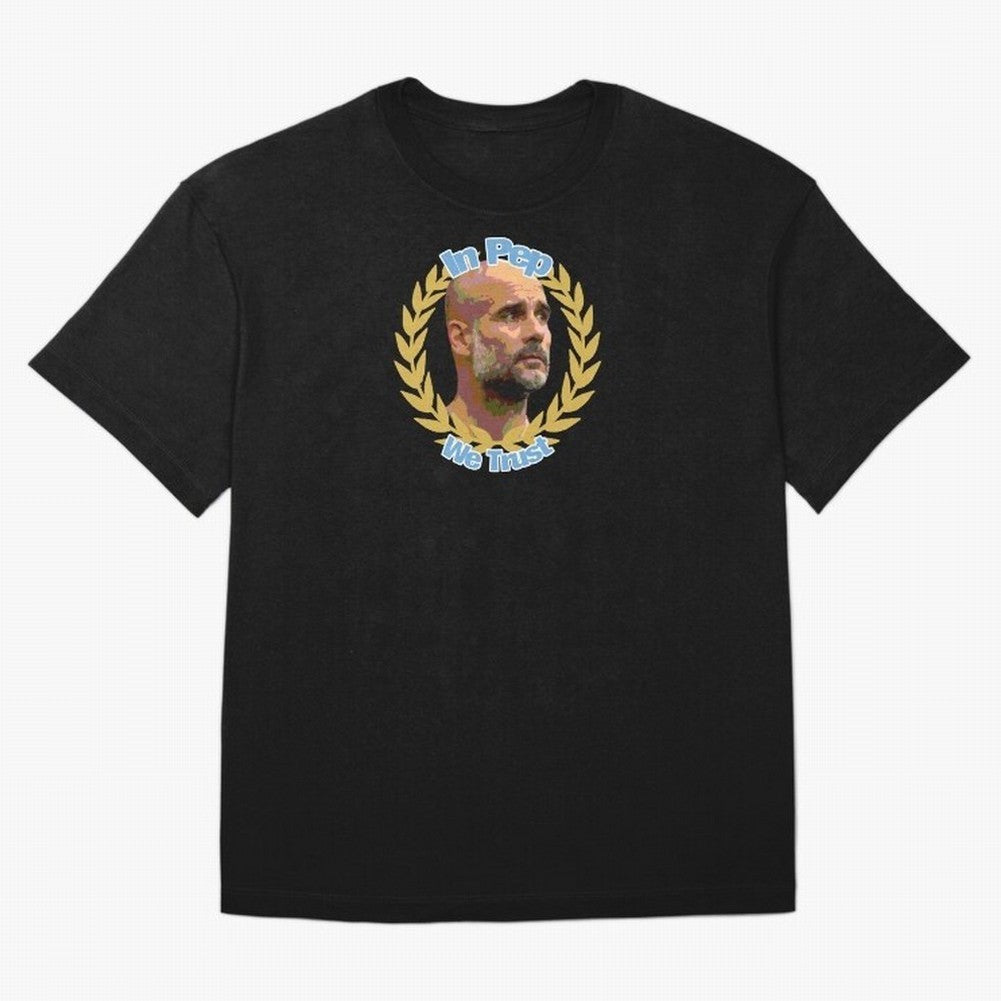 Manchester City - In Pep We Trust Classic T-Shirt Mark FIFA World Cup 2026 Spirit, Inspired by Brazil, Portugal and Argentina, Haaland, Classic Soccer Heritage, Championship Pressure, Fan Loyalty and International Pride; Made for Die Hard