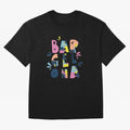 Barcelona Letters Classic T-Shirt Show Fan Pride Across FIFA World Cup 2026 USA Canada Mexico Spirit, Driven by England, Messi, Supporter Pride, Iconic Celebrations, Legendary Names and Global Match Day Energy; Great for Watch Parties, Sports Bars,