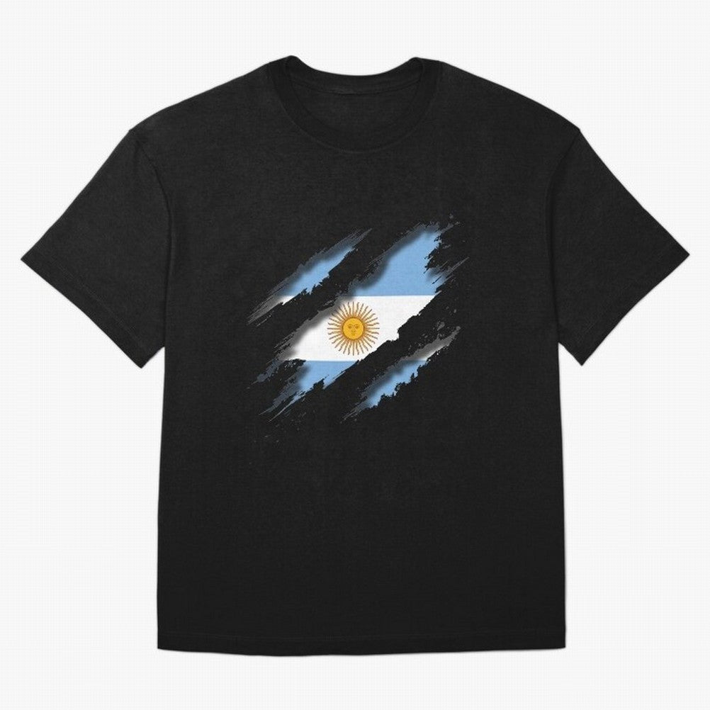 Argentina Tearing a New One Oversized T-Shirt Carry the Colors and Pride of Match Day Hype around FIFA World Cup 2026 USA Canada Mexico, Neymar, Haaland and Cristiano Ronaldo, England, Stadium Memories, Football Loyalty, International Chants and