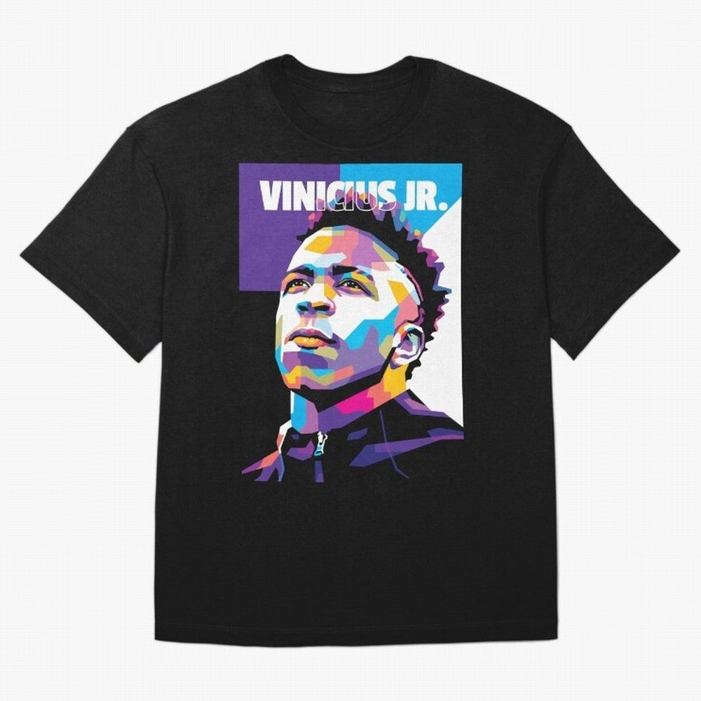 Vinicius Jr. in WPAP Style Essential T-Shirt Bring Legendary Rivalry Energy to FIFA World Cup 2026 Built around Messi, Neymar and Mbappe, Netherlands Energy, Supporter Pride, Iconic Celebrations, Legendary Names and Global Match Day Energy; Created