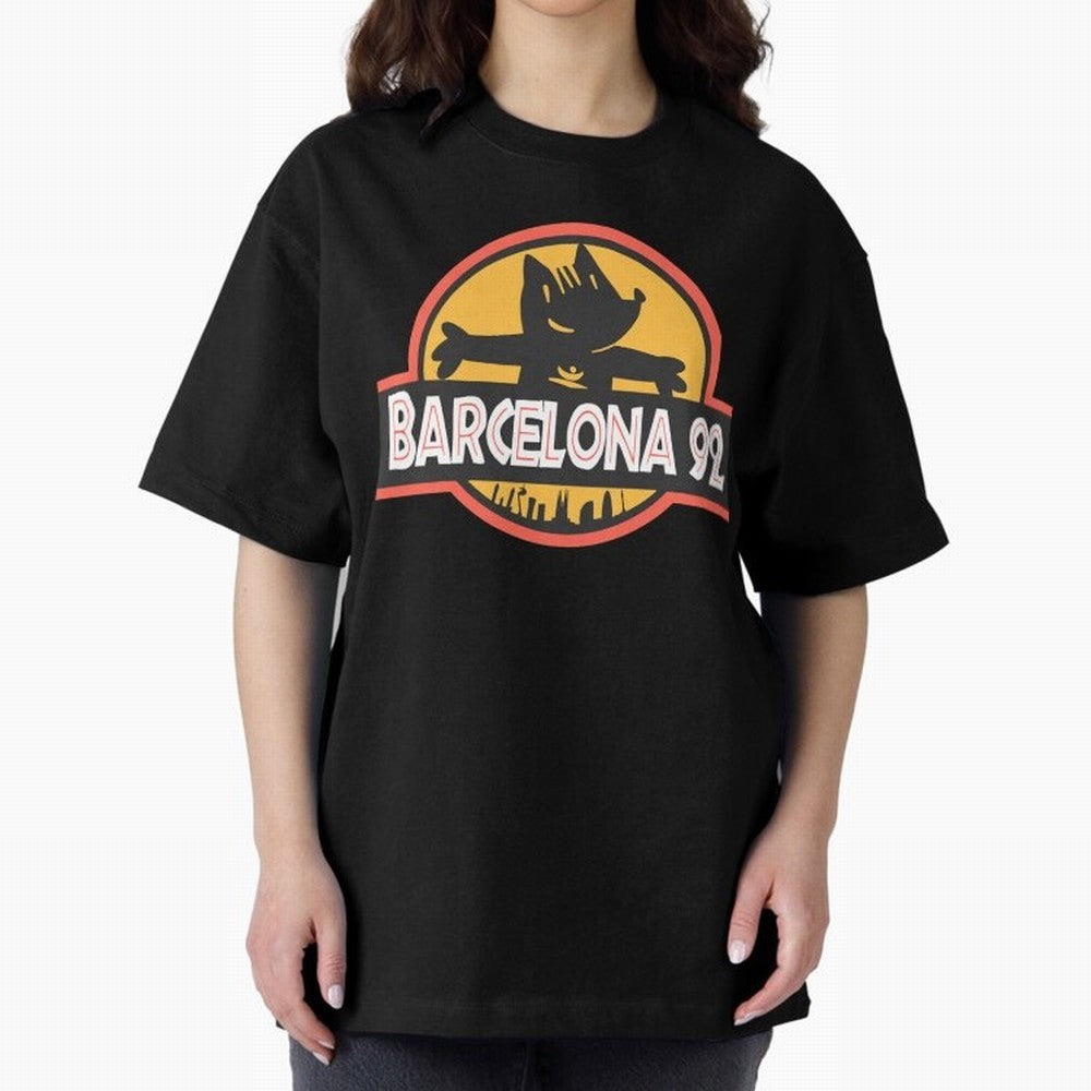 Barcelona 92 Classic T-Shirt Live the Energy of Match Day Hype around FIFA World Cup 2026, Messi and Cristiano Ronaldo, Germany, Fan Favorite Moments, National Team Passion, Big Match Drama and Soccer History; Ideal for Fans Who Follow Messi,
