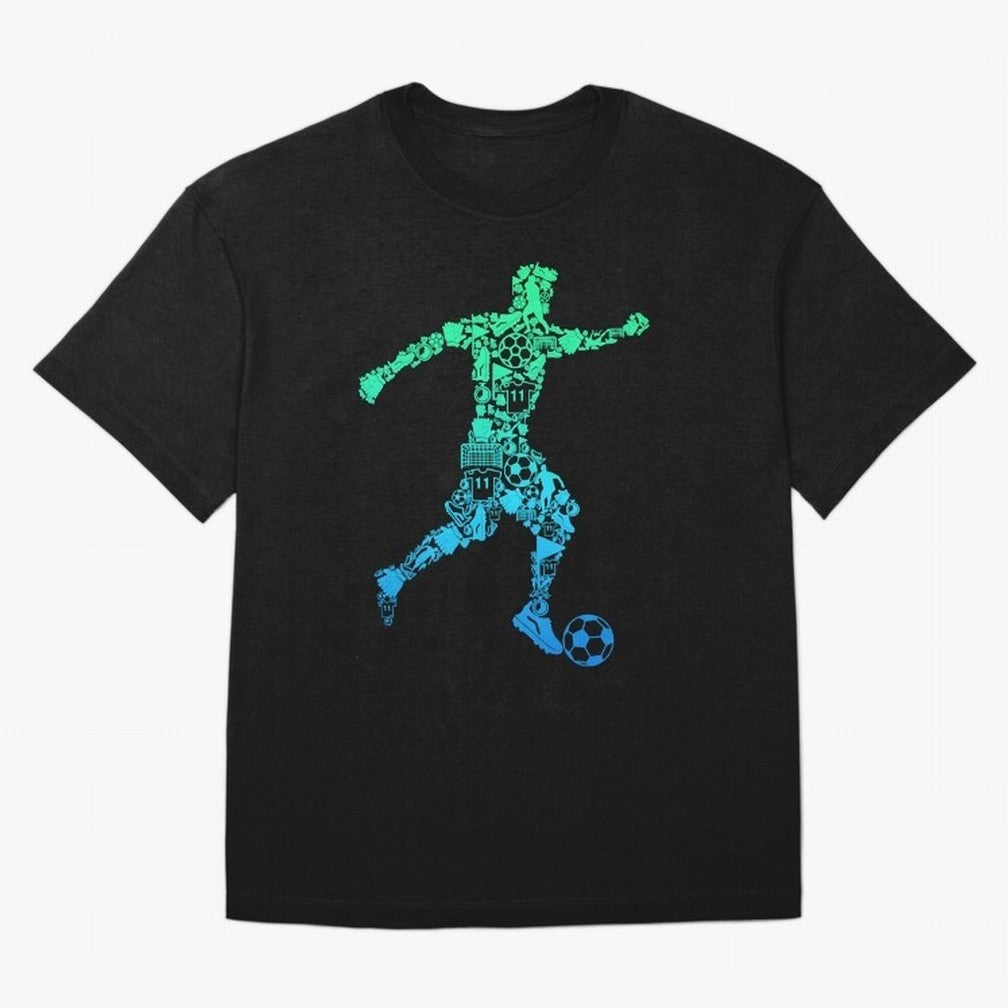 soccer soccer player boys kids Oversized T-Shirt Make Every Match About Match Day Hype around FIFA World Cup 2026, Messi, CR7 and Mbappe, England, Stadium Memories, Football Loyalty, International Chants and Championship Tradition; Made for Die