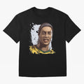Illustration Ronaldinho Art Classic T-Shirt Stand Out with Spirit from Global Football Passion for FIFA World Cup 2026 Group Stage, Highlighting Messi, Neymar and Mbappe, Argentina, Stadium Memories, Football Loyalty, International Chants and