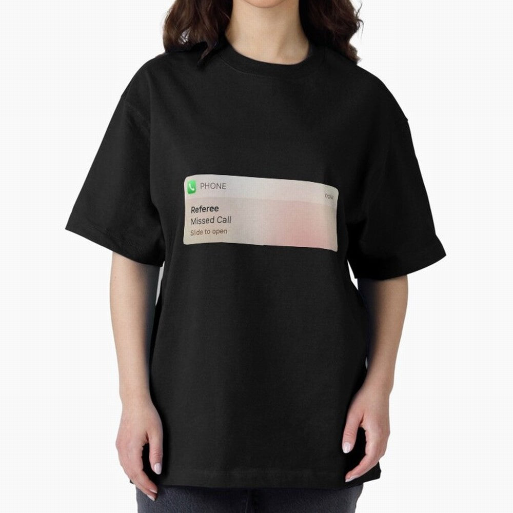 Referee Missed Call Text- Funny Sports Classic T-Shirt Honor Champions and Dreams in Match Day Hype around FIFA World Cup 2026 USA Canada Mexico, Messi, CR7 and Mbappe, England, France and Netherlands, Global Supporter Spirit, Legendary Goals,